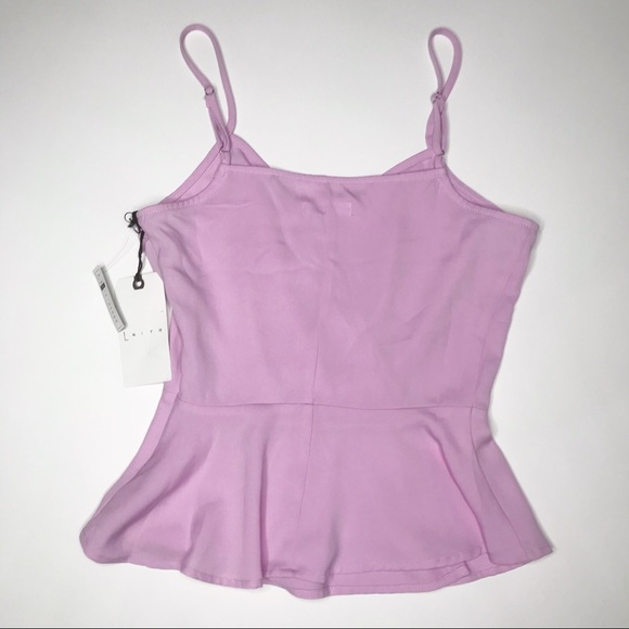 NEW Leith Lavender Faux Wrap Cami Size XS - Picture 4 of 6